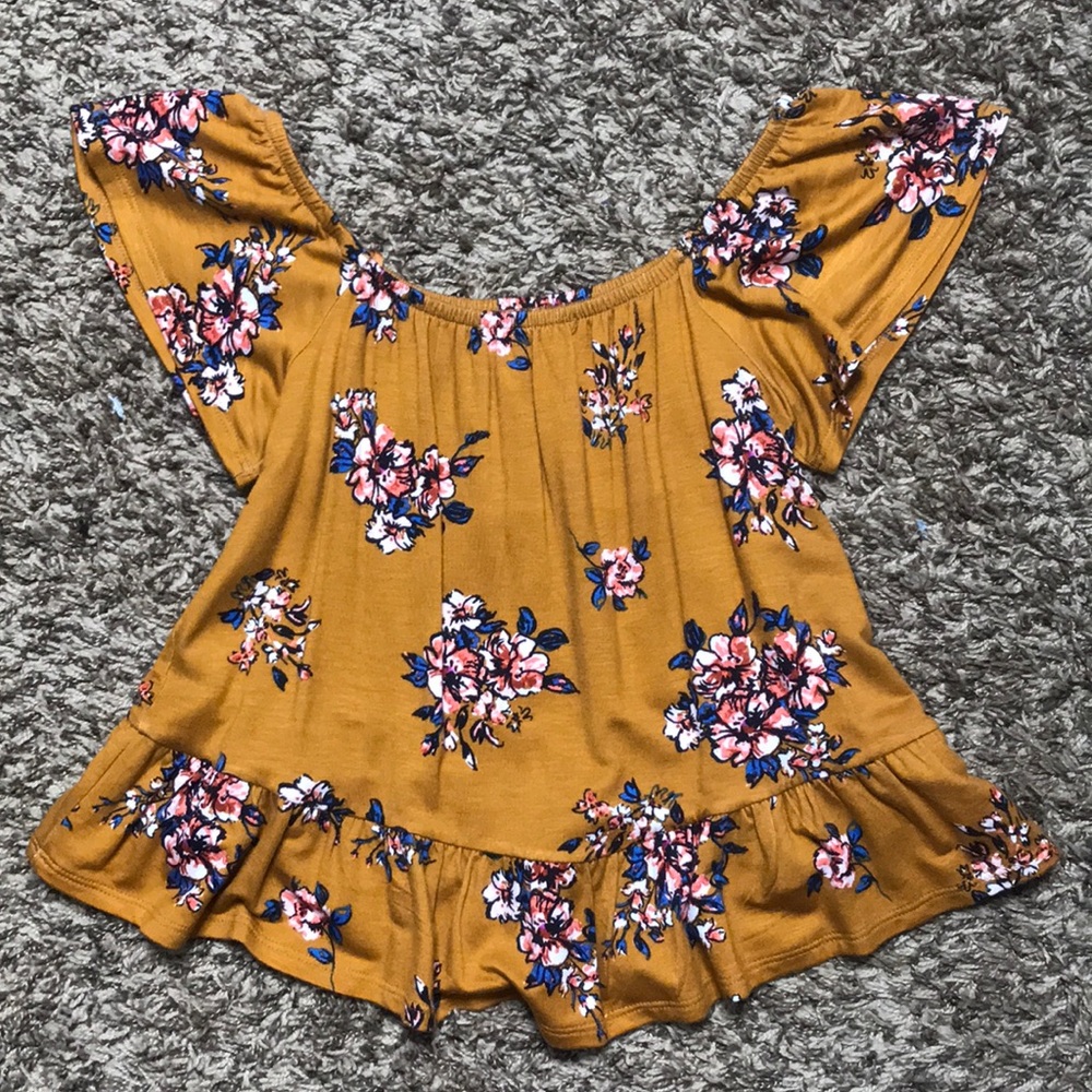 Off the shoulder blouse
